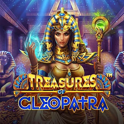 Treasures of Cleopatra Egyptian slot tile at Quickbet